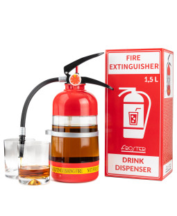 Šejkr, Hasicí přístroj na párty