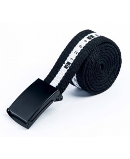 Pánský měřící pásek, Černý o délce 115 cm