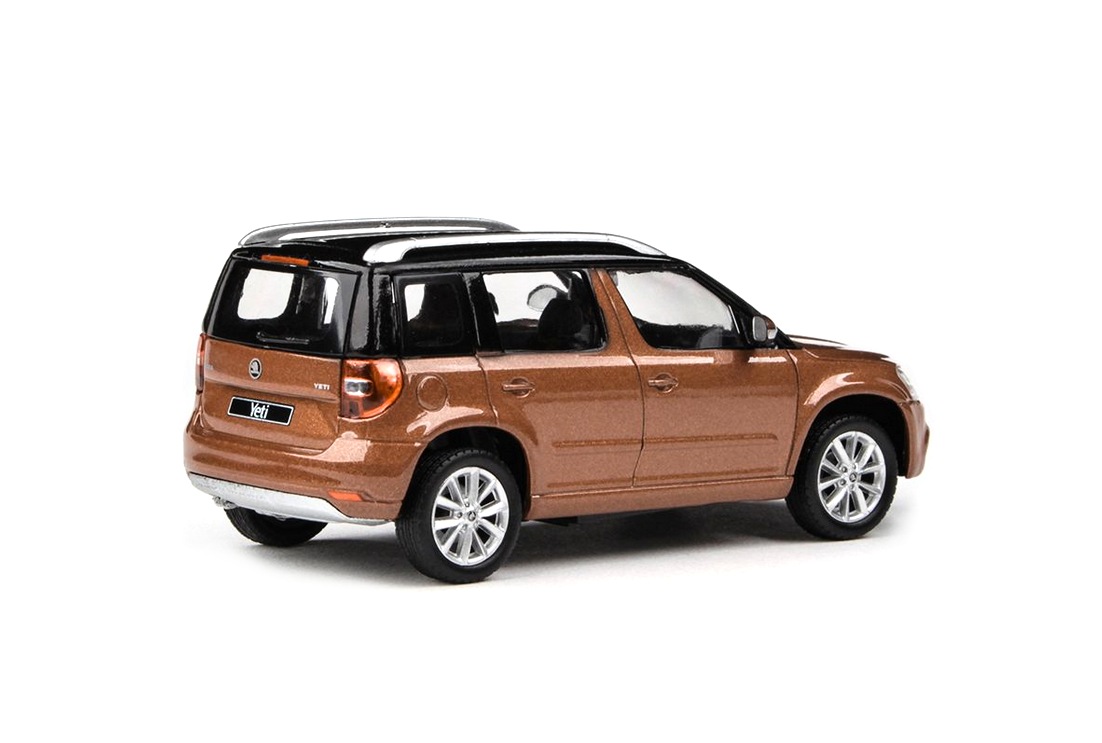 Abrex Škoda Yeti FL (2013) Oranžová Terracotta Metalíza 1:43