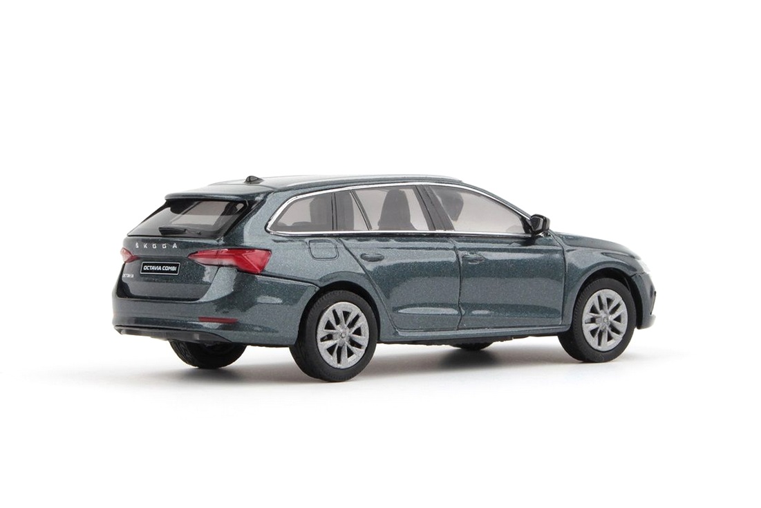 Abrex Škoda Octavia IV Combi (2020) Šedá Graphite Metalíza 1:43