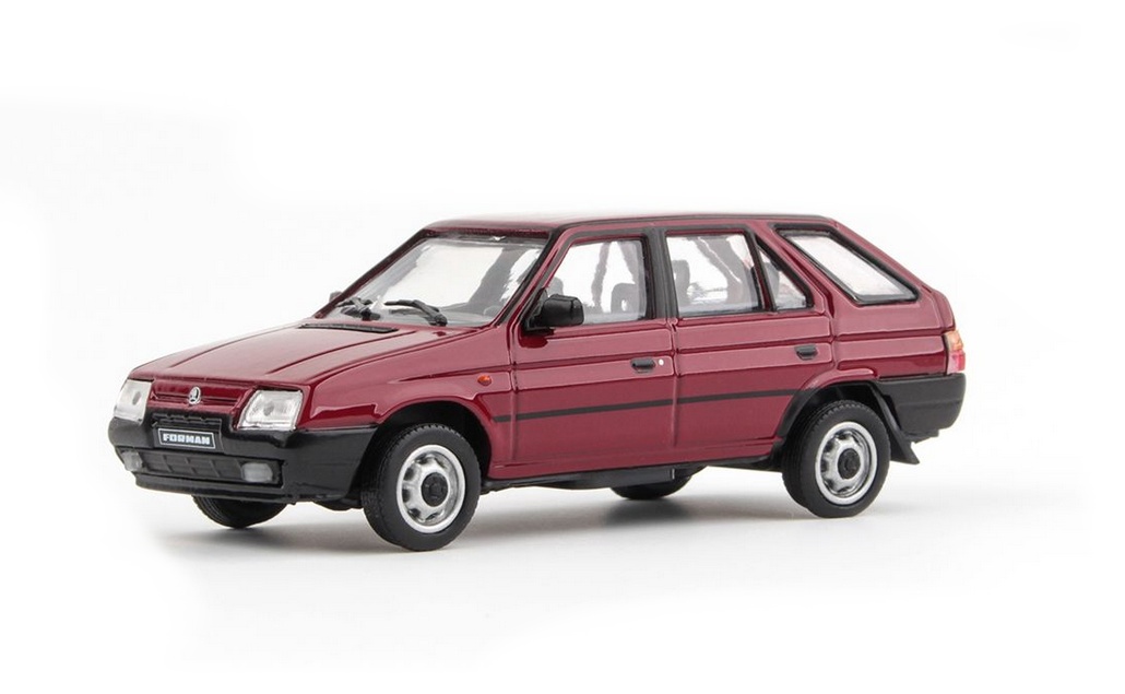 Abrex Škoda Forman (1993) Červená Apollo 1:43