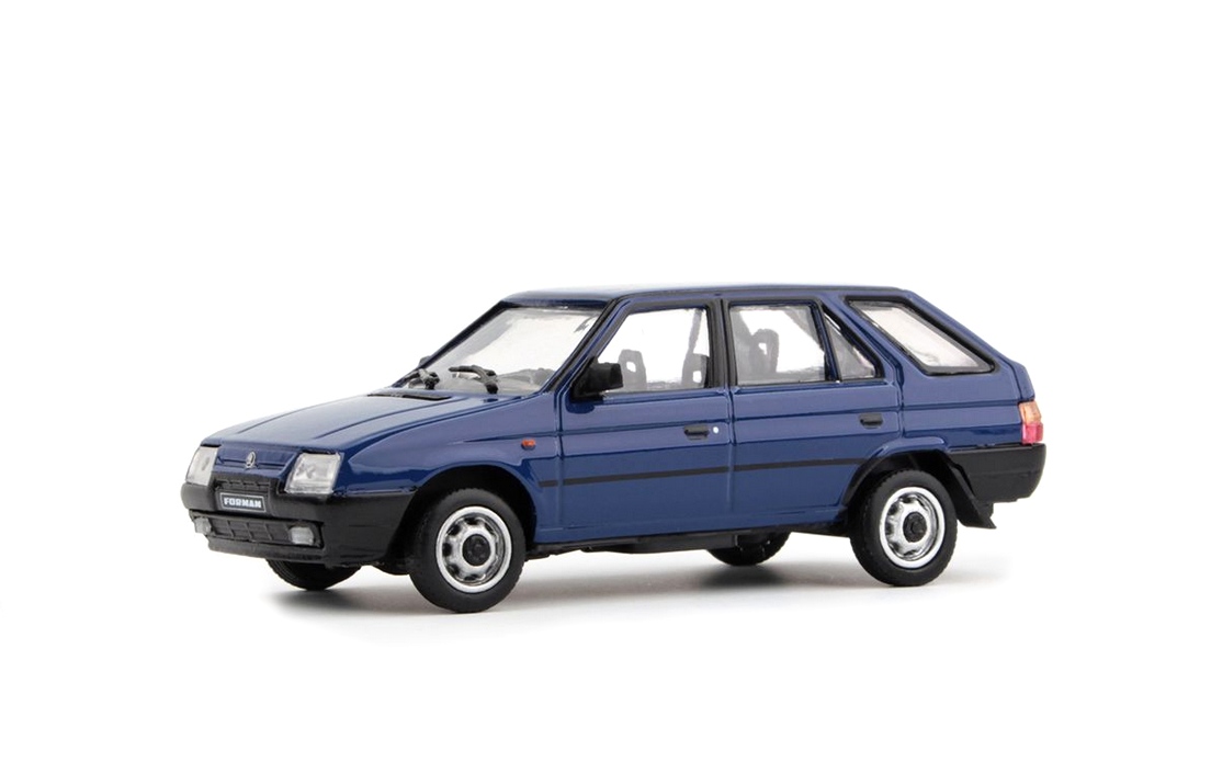 Abrex Škoda Forman (1993) Modrá Arktická 1:43