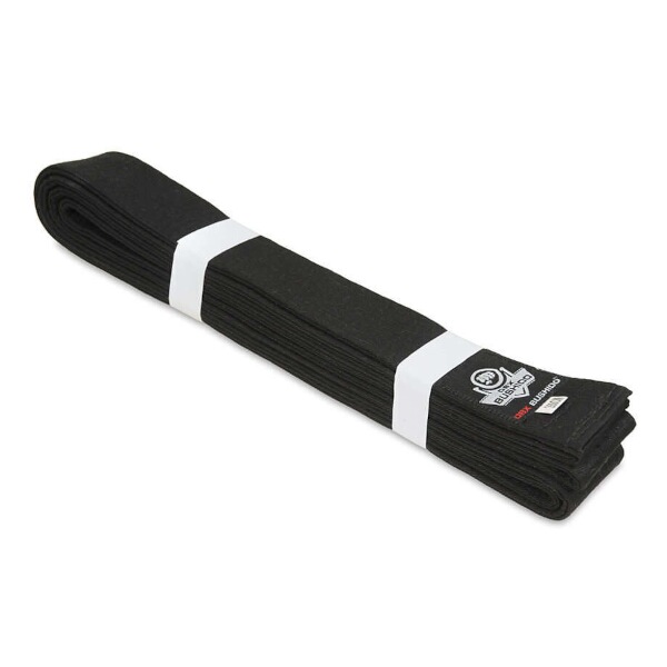 Černý pás ke kimonu DBX BUSHIDO OBI, 300 cm