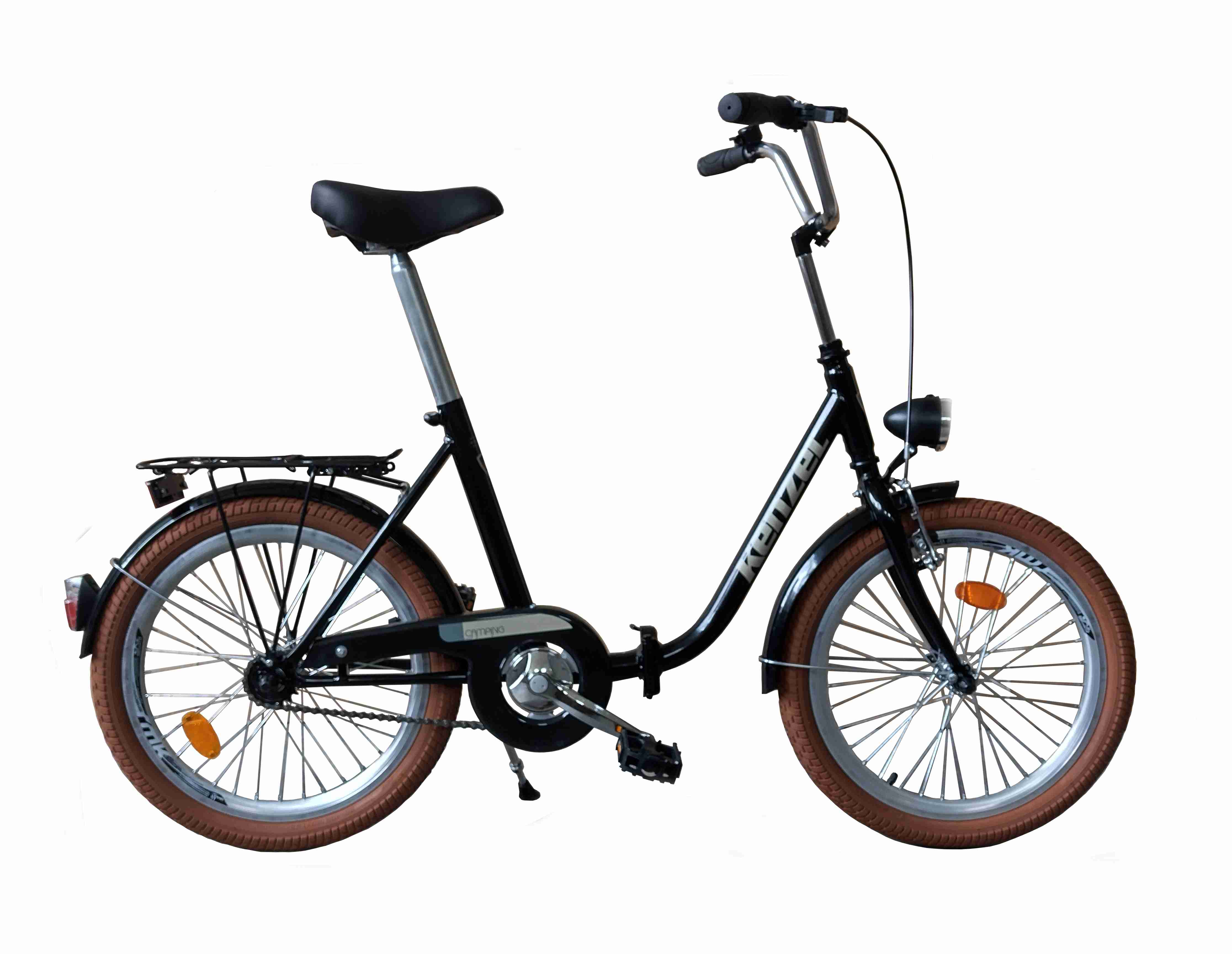 Kenzel Skládací kolo Camping Classic 3spd 2026 černé