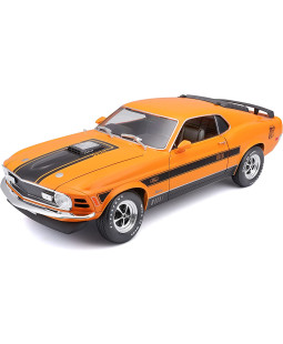 Maisto Ford Mustang Mach 1 (1970) Oranžový 1:18