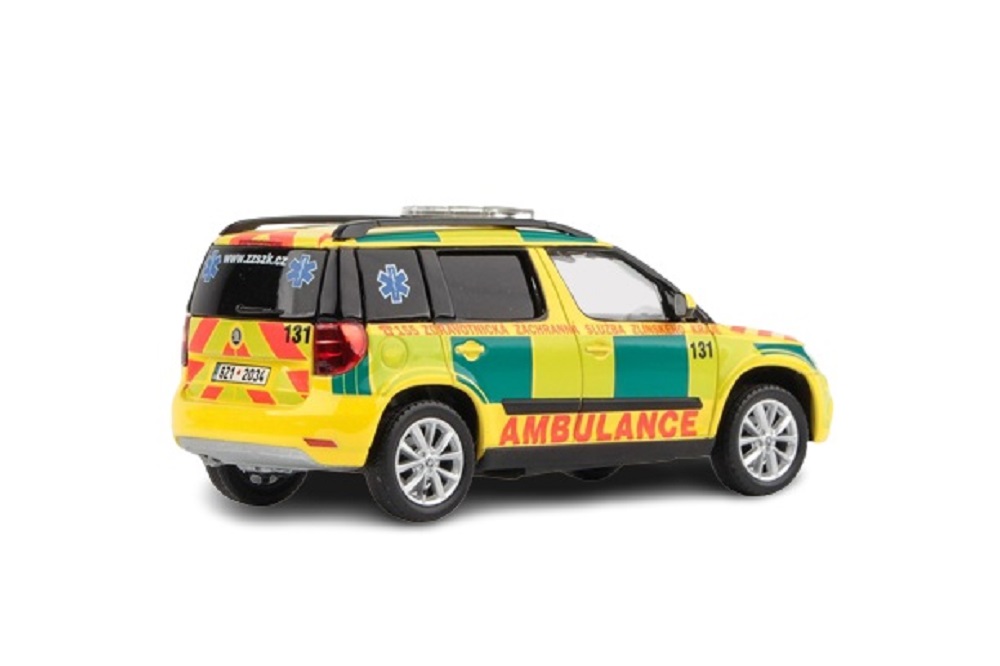 Abrex Škoda Yeti FL (2013) ZZS Zlínského Kraje 131 1:43