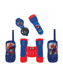 Lexibook Spiderman - vysílačky, dalekohled, baterka
