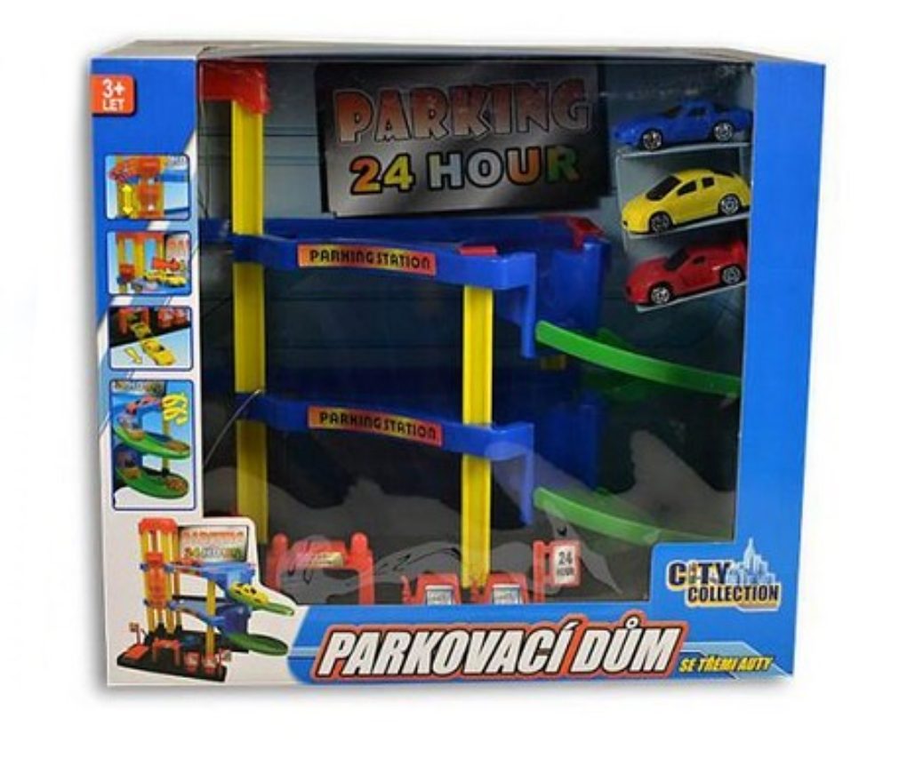 City Collection Poschoďové garáže - parkovací dům a 3 auta