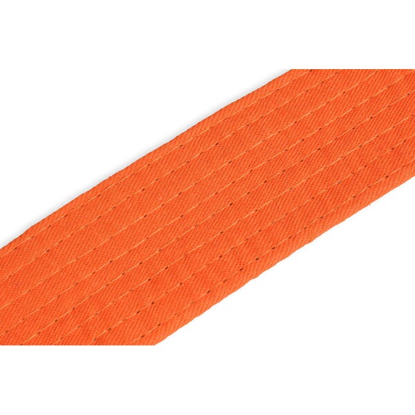 Oranžový pás ke kimonu DBX BUSHIDO OBI, 240 cm