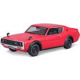 Maisto Kit 1973 Nissan Skyline 2000GT-R, Červený 1:24