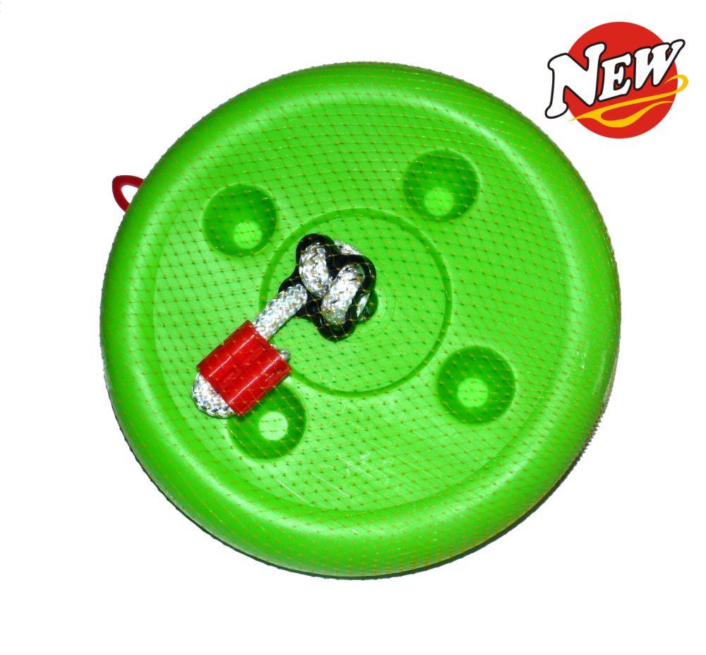 Dětský plastový houpací disk, Zelený průměr 27 cm