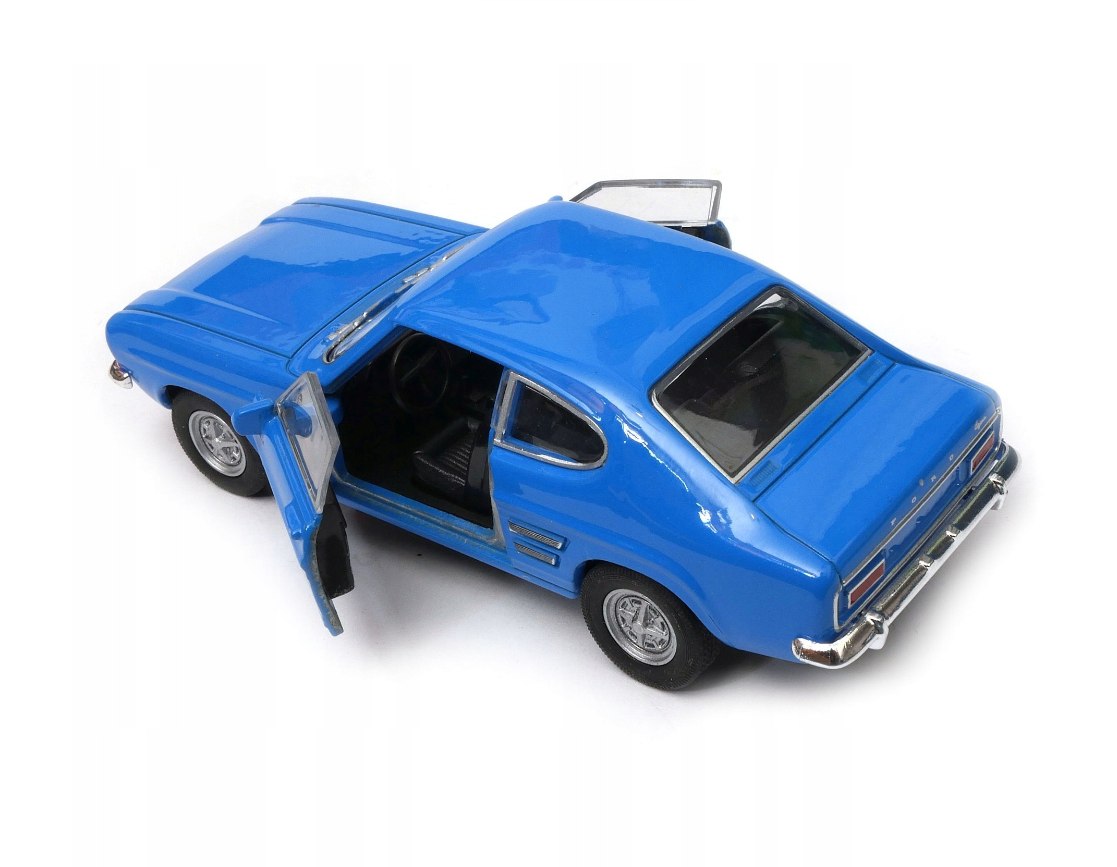 Welly Ford Capri 1969, modrý 1:34