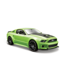 Maisto Ford Mustang Street Racer 2014, matná zelená, 1:24