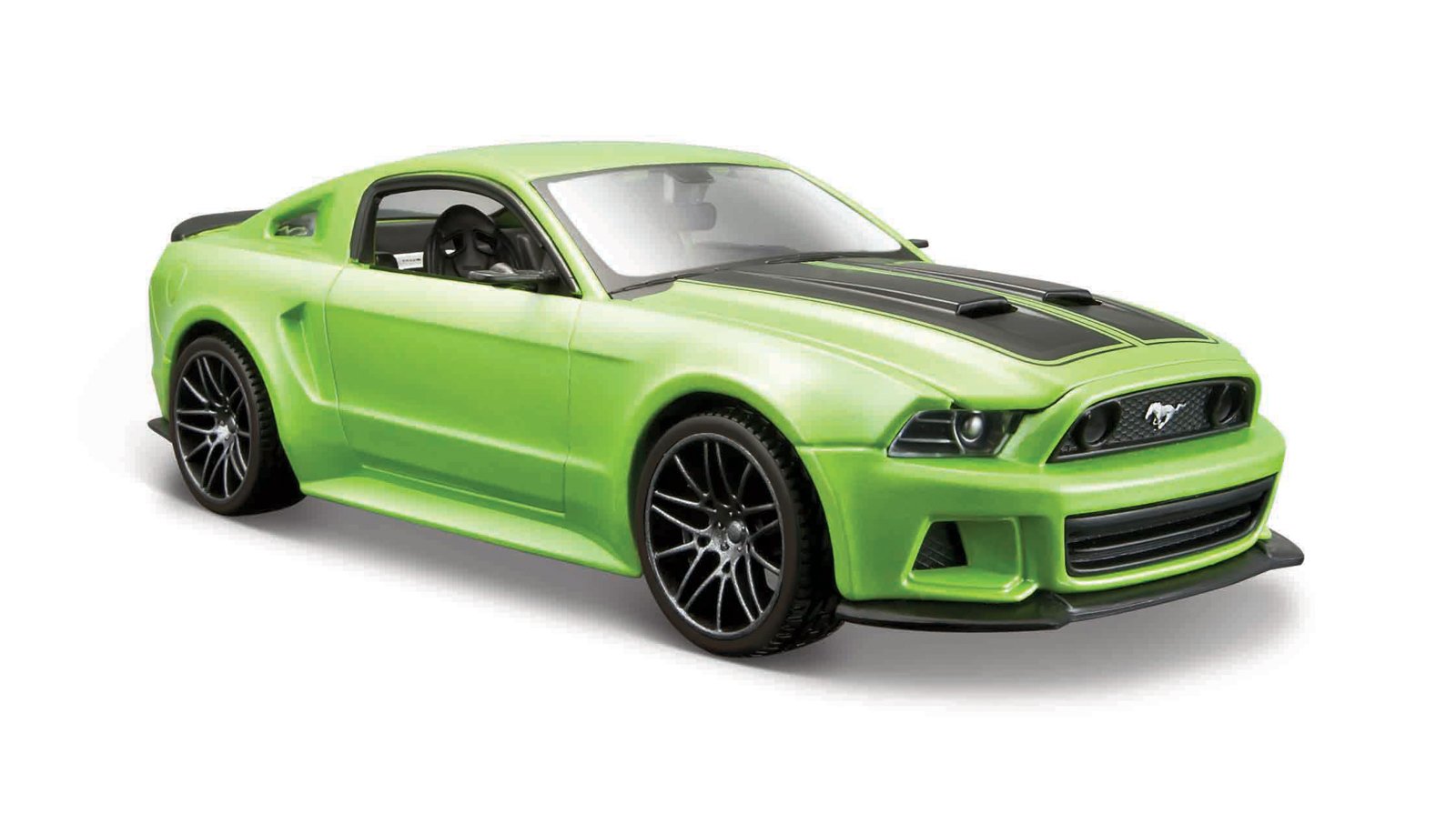 Maisto Ford Mustang Street Racer 2014, matná zelená, 1:24