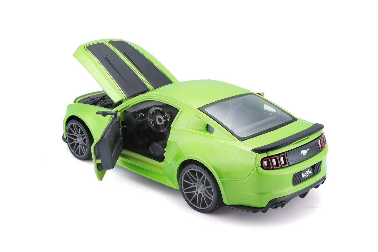 Maisto Ford Mustang Street Racer 2014, matná zelená, 1:24