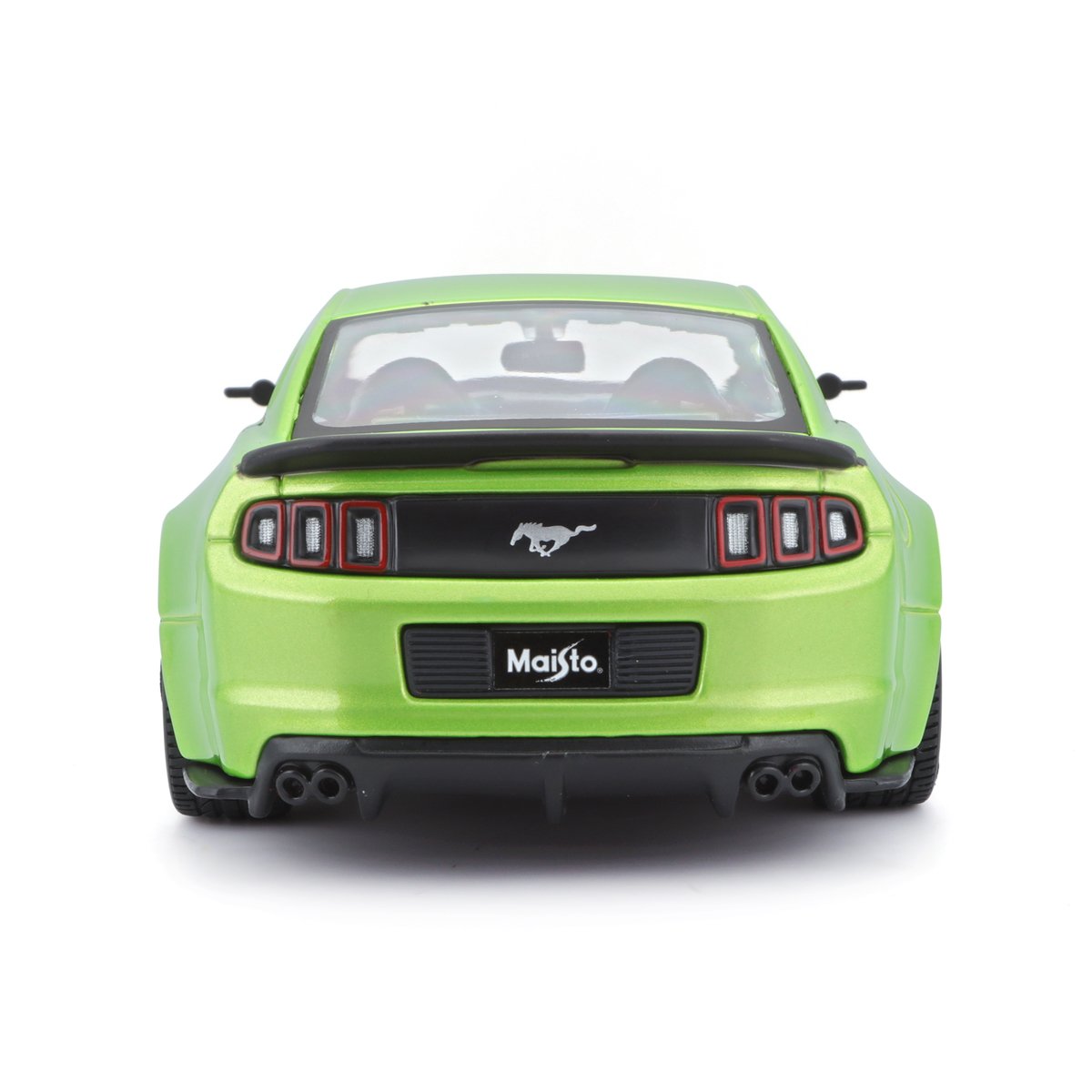 Maisto Ford Mustang Street Racer 2014, matná zelená, 1:24