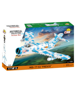 Cobi 2424 Vietnam War MIG-17 FRESCO, 1:32, 577 kostek