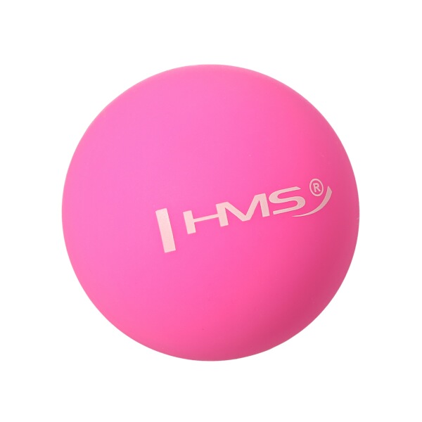 Masážní míč HMS BLC01 Lacrosse Ball, růžový