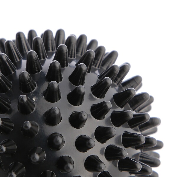 Masážní míč s výstupky HMS BLP01 Lacrosse Ball, černý