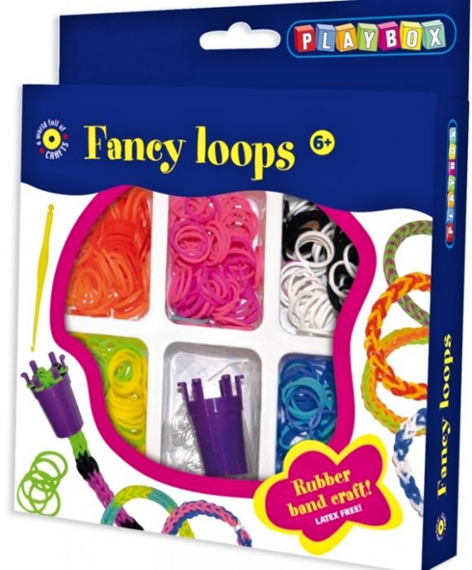Vytvořte si náramky z gumiček - Loops 300ks