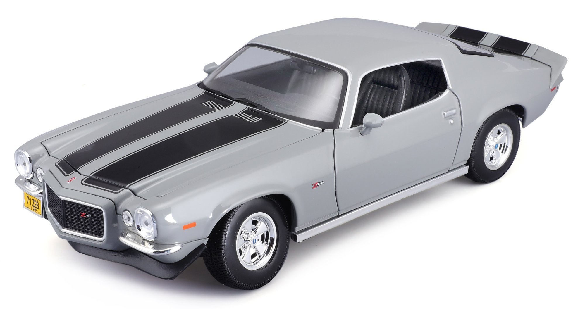 Maisto Chevrolet 1971 Chevy Camaro Z/28, šedý 1:18