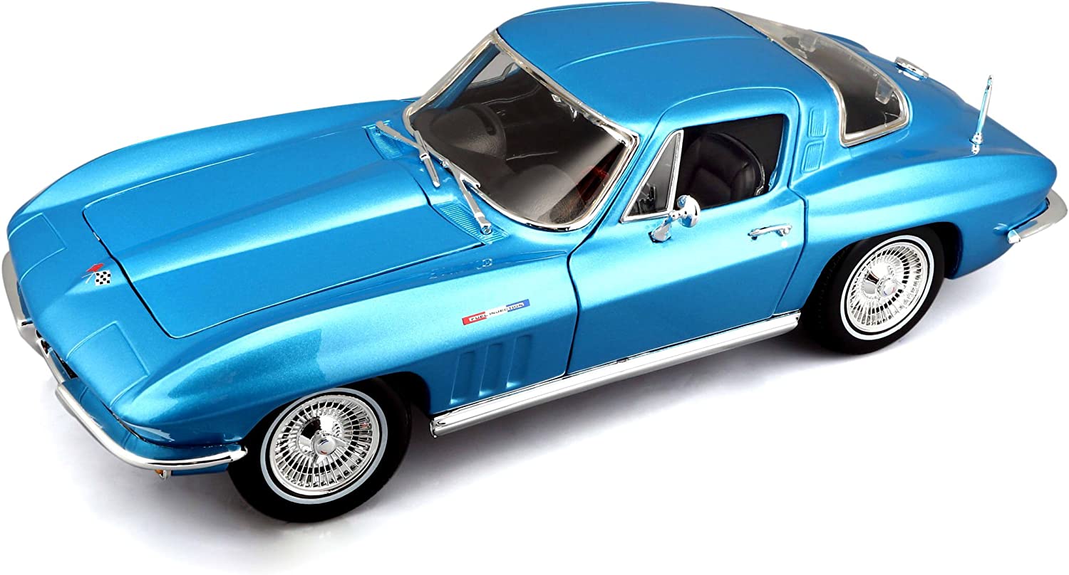 Maisto 1965 Chevrolet Corvette, modrý 1:18