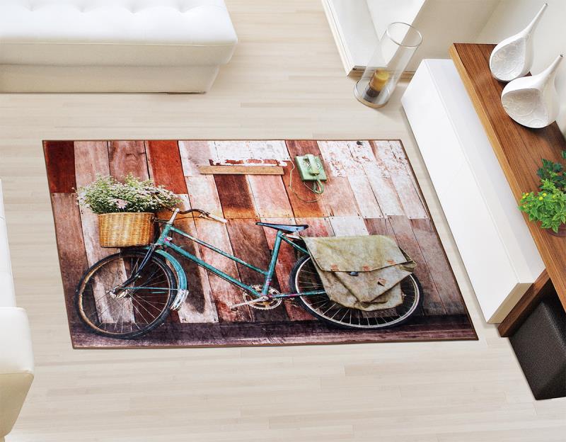 Bellatex Koberec, běhoun 3D tisk kolo - šíře 80 cm, délka 120cm