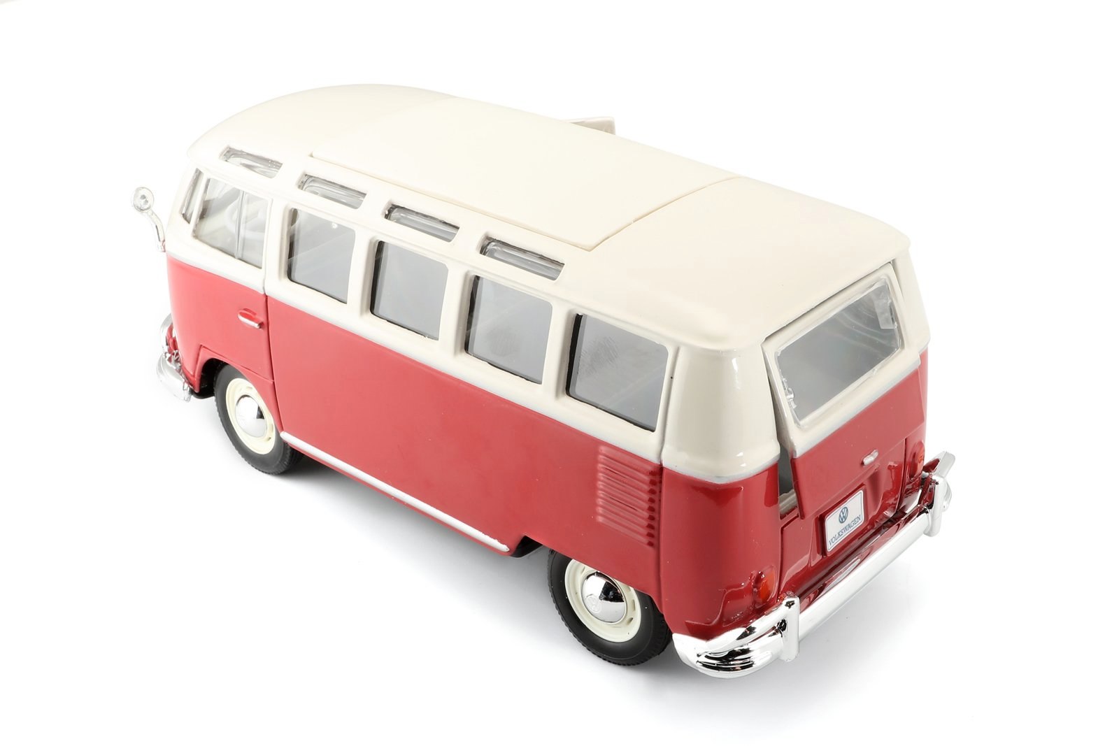 Maisto Volkswagen Van Samba, Červený 1:25