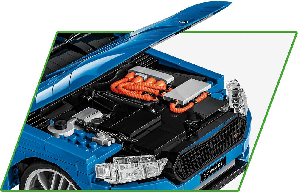 Škoda Ostavia RS COBI 24343, 1:12, 2405 kostek