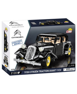 Cobi 24336 Citroen Traction Avant 11 CV 1938, Executive Edition 1:12, 2120 kostek