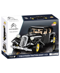 Cobi 24337 Citroen Traction Avant 11 CV 1938, 1:12, 1900 kostek