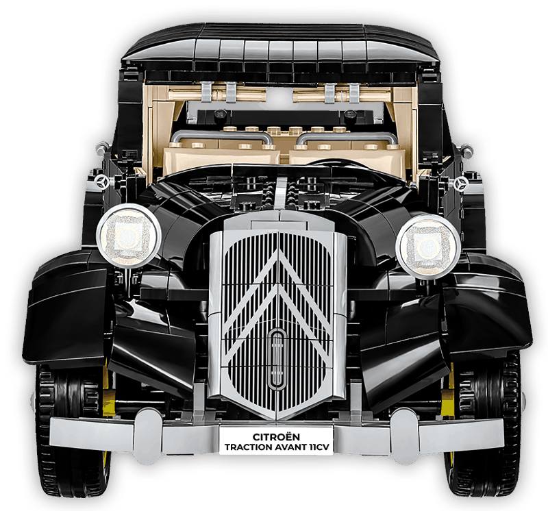 Cobi 24337 Citroen Traction Avant 11 CV 1938, 1:12, 1900 kostek