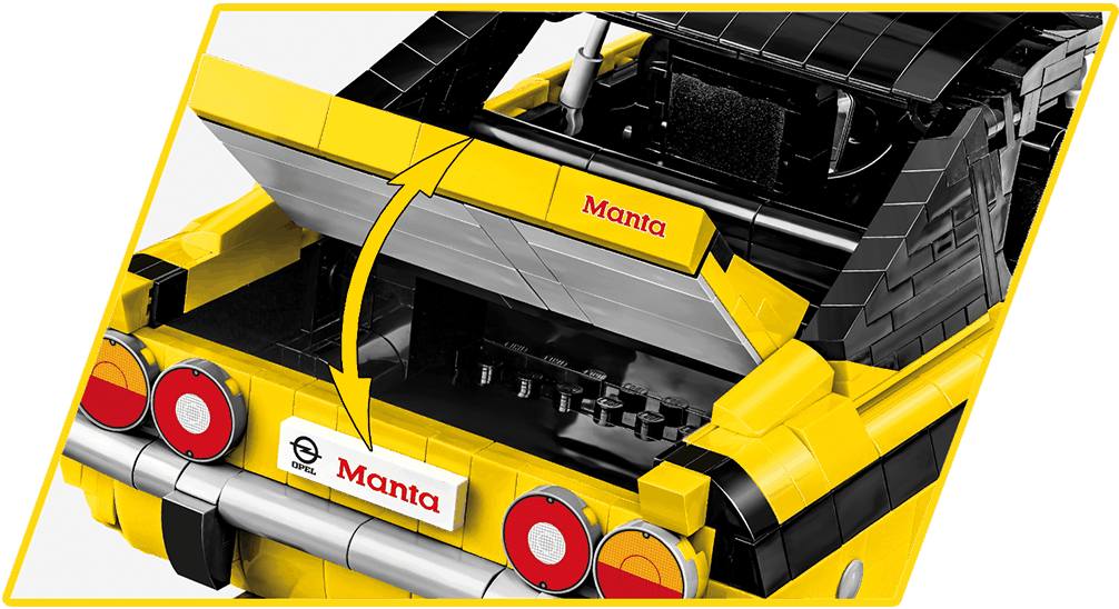 Cobi 24339 Opel Manta A 1970, 1:12, 1905 kostek