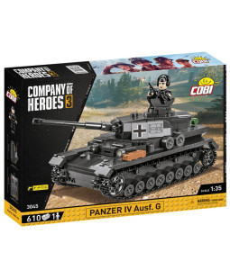 Cobi 3045 Company of Heroes Panzer IV Ausf G, 1:35, 610 kostek