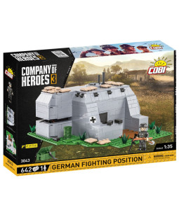 Cobi 3043 Company of Heroes German Fighting Position, 1:35, 642 kostek