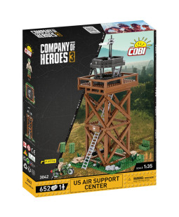 Cobi 3042 Company of Heroes US Air support center, 1:35, 652 kostek