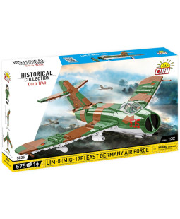 Cobi 5825 Cold War MIG-17F (LIM-5) East Germany Air Force, 1:32, 575 kostek