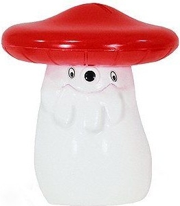 Plastová pokladnička, Muchomůrka 12 cm