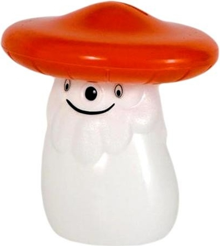 Plastová pokladnička, Muchomůrka 12 cm