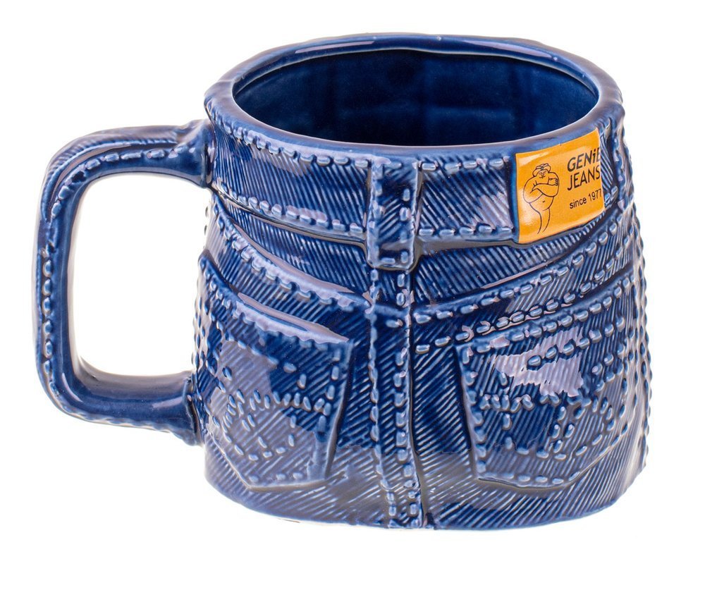Džínový hrnek, 450 ml.