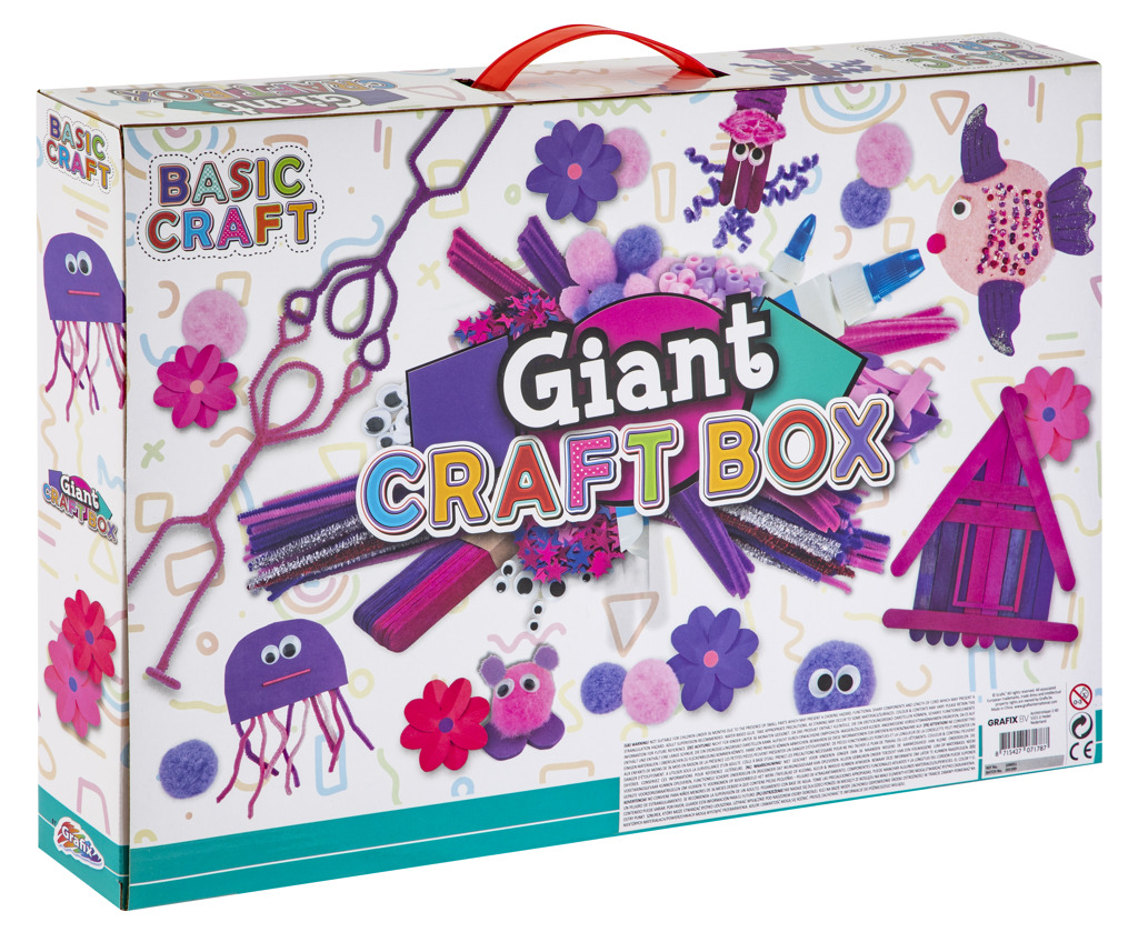 Craft Creative Velký kreativní box růžový