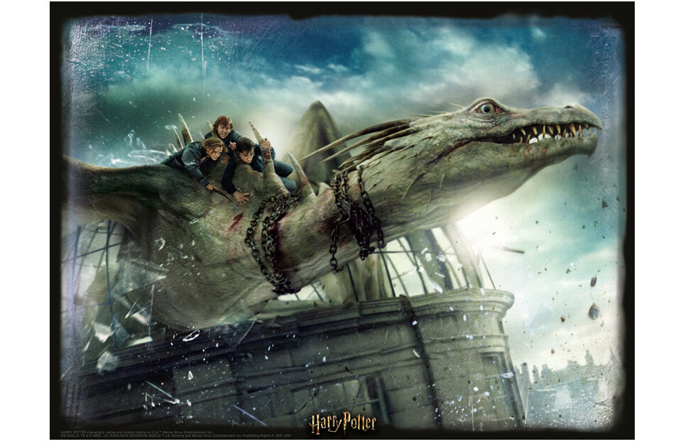 Prime 3D Puzzle Harry Potter Norbert 300 dílků