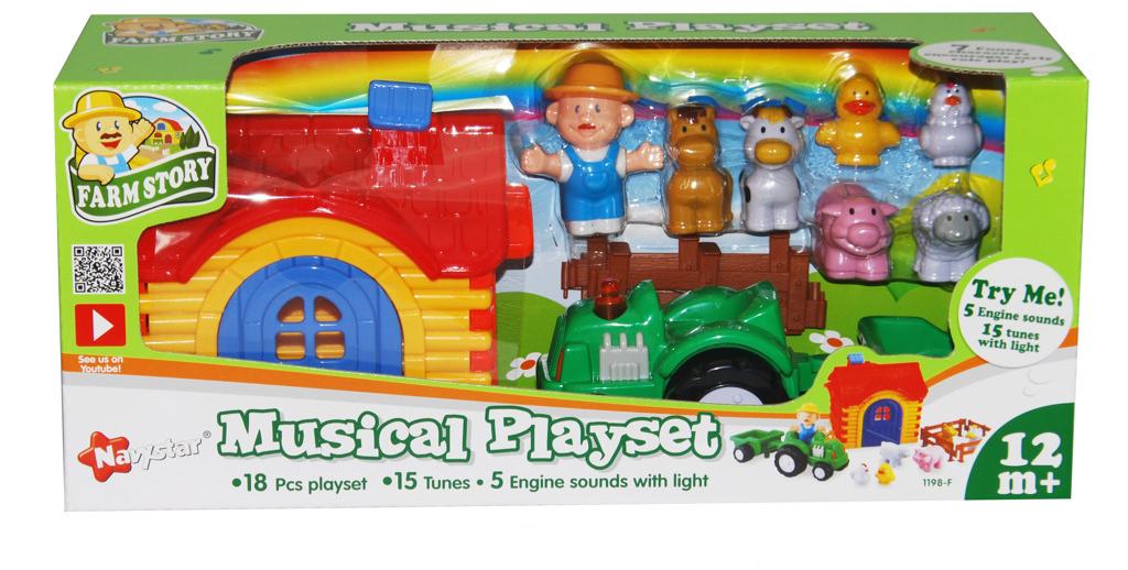 Alltoys Farmářský zvukový set