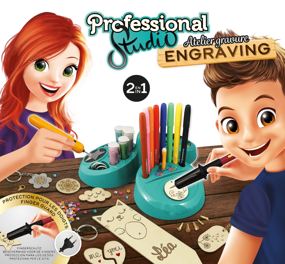 BUKI Profesionální gravírovací studio 2v1
