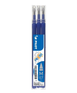 Pilot, Náplň pro Roller FriXion Ball, 0.5, 3 ks, (F) tenký, modrá