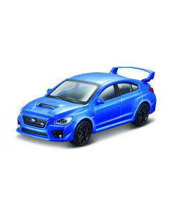 Bburago Subaru WRC STi 2017 (blue) 1:43